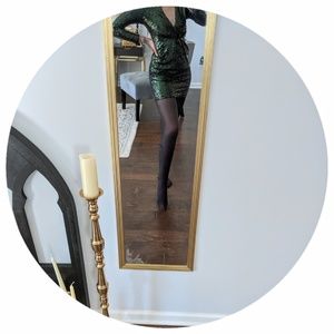 ✨Emerald Green Sequin Dress